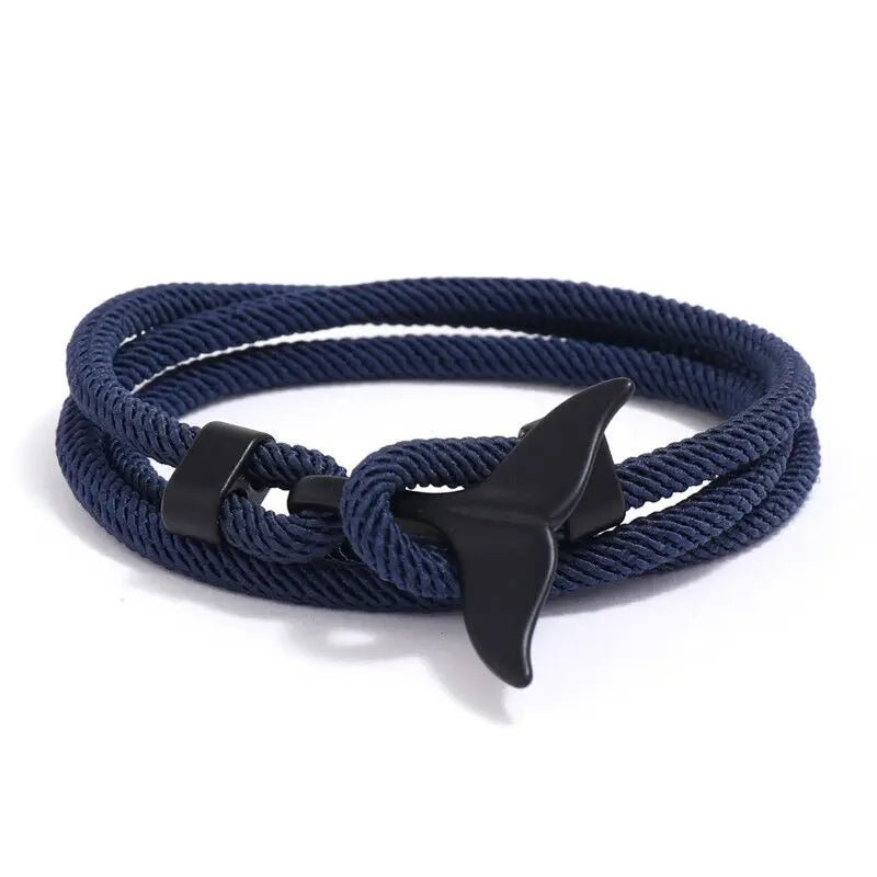 Men Bracelet Rope – Reef Marine Charm Bracelet