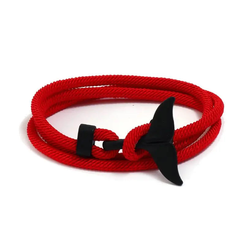Men Bracelet Rope – Reef Marine Charm Bracelet