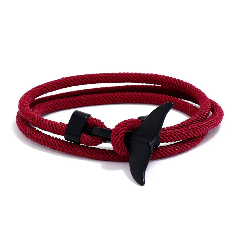 Men Bracelet Rope – Reef Marine Charm Bracelet