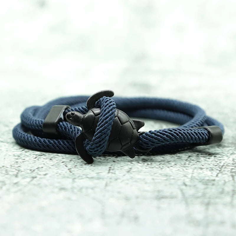 Men Bracelet Rope – Reef Marine Charm Bracelet