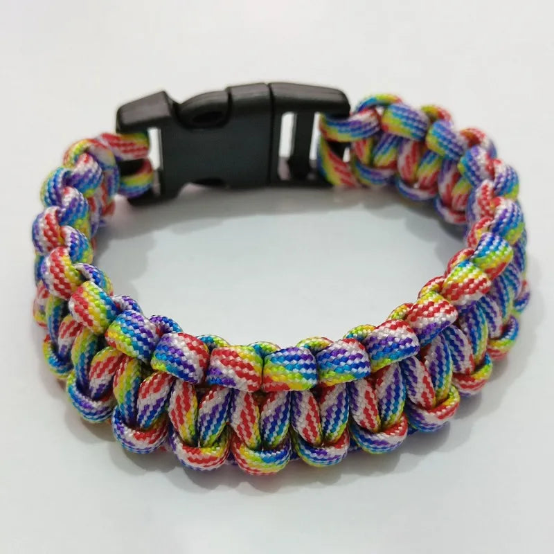 Men Bracelet Rope – Ranger Paracord Survival Bracelet, Style C