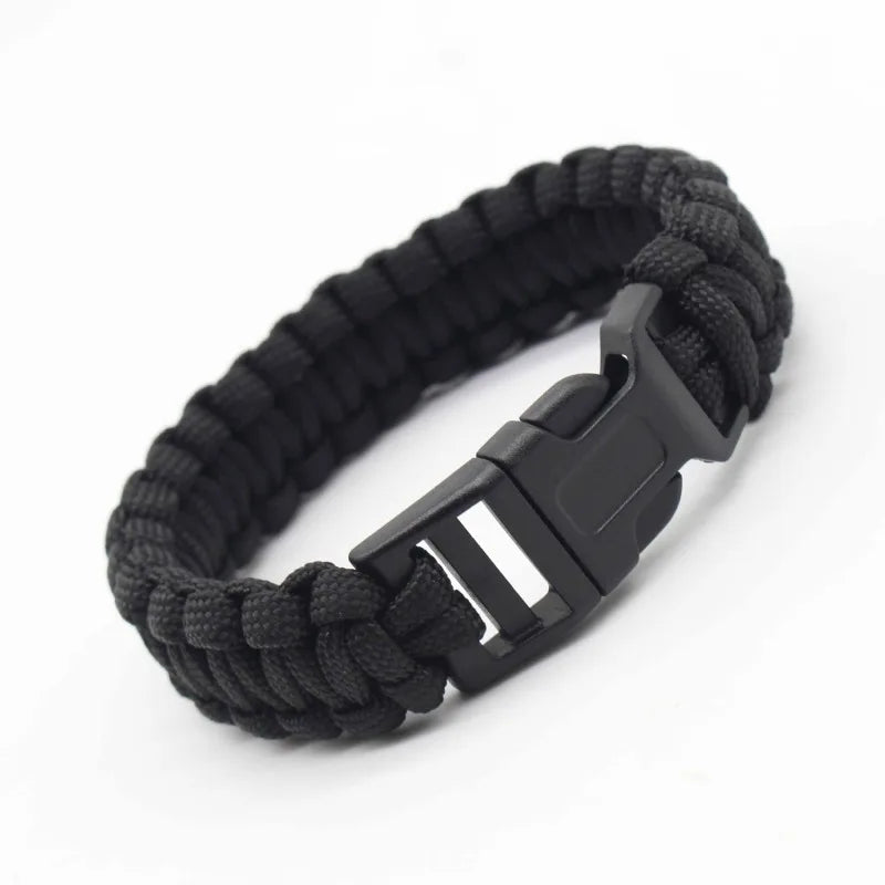 Men Bracelet Rope – Ranger Paracord Survival Bracelet, Style F