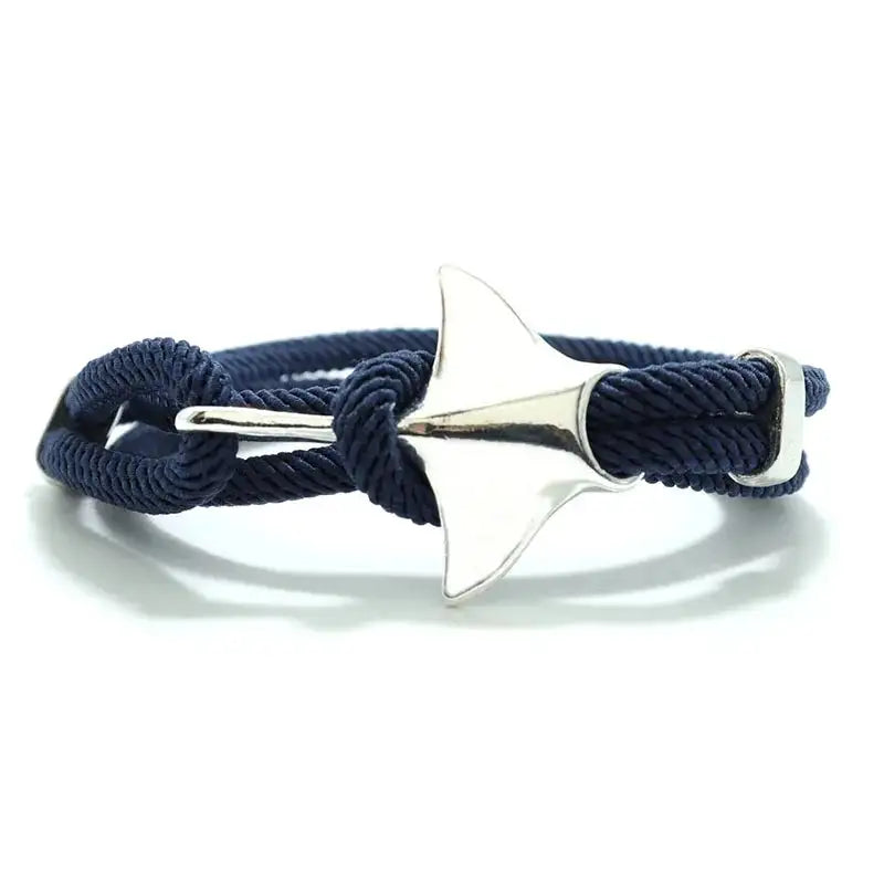 Men Bracelet Rope Reef Marine Charm Bracelet