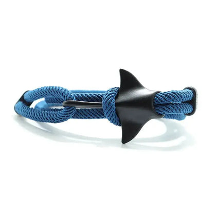 Men Bracelet Rope Reef Marine Charm Bracelet