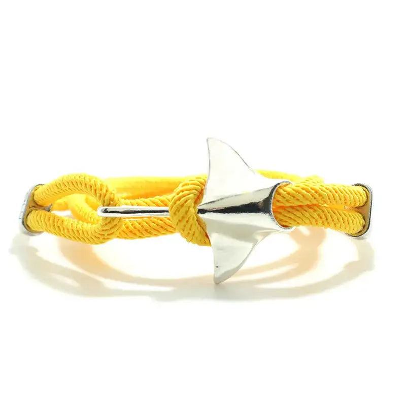 Men Bracelet Rope Reef Marine Charm Bracelet
