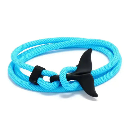 Men Bracelet Rope Reef Marine Charm Bracelet