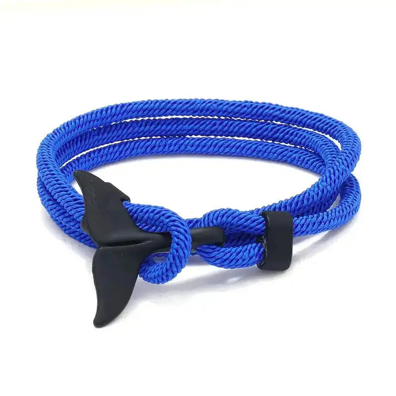 Men Bracelet Rope Reef Marine Charm Bracelet